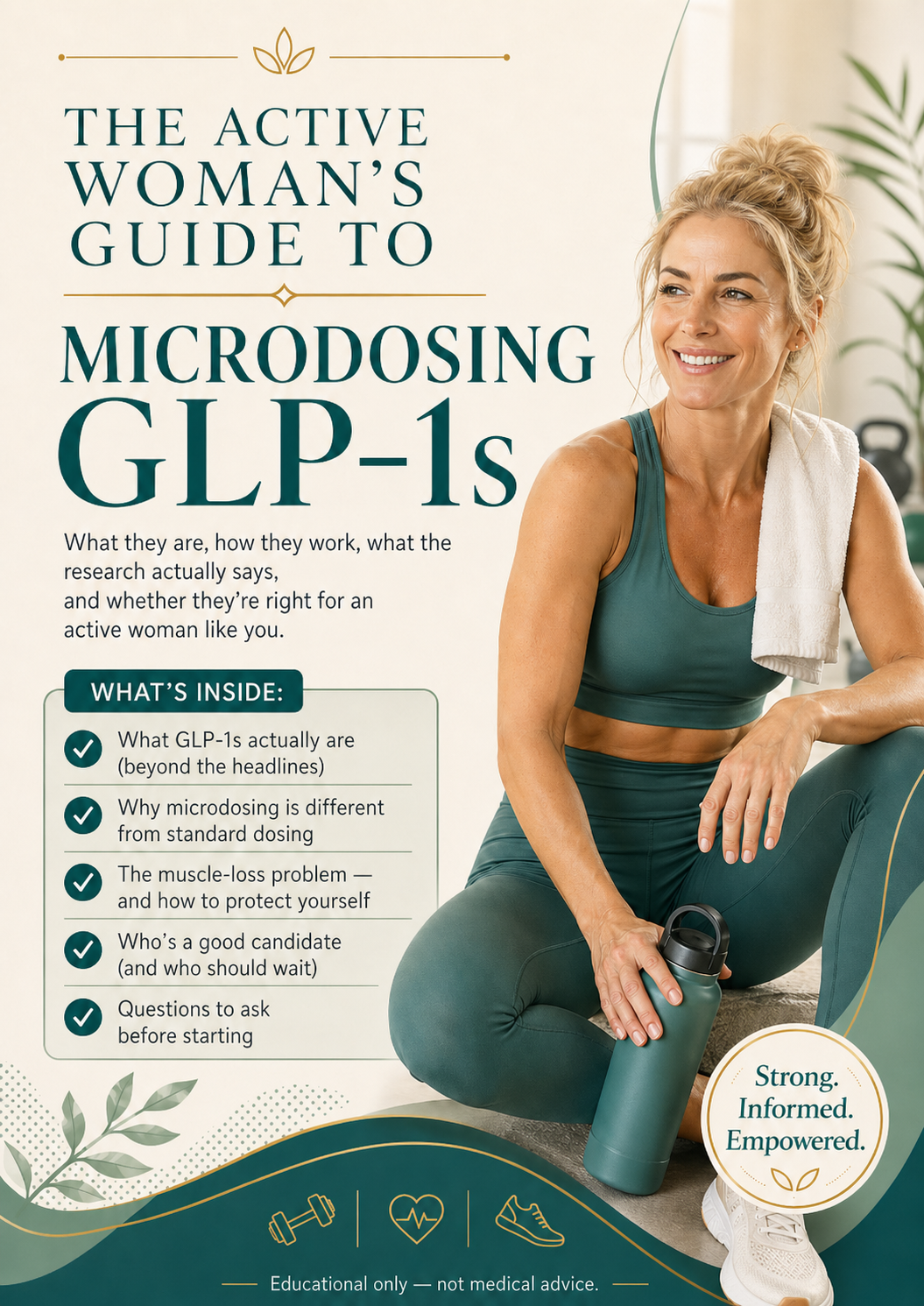 The Active Woman's Guide to Microdosing GLP-1s