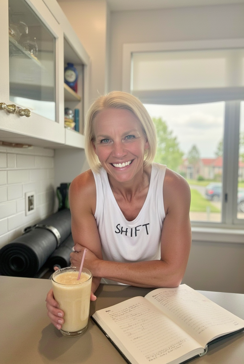Courtney in the kitchen